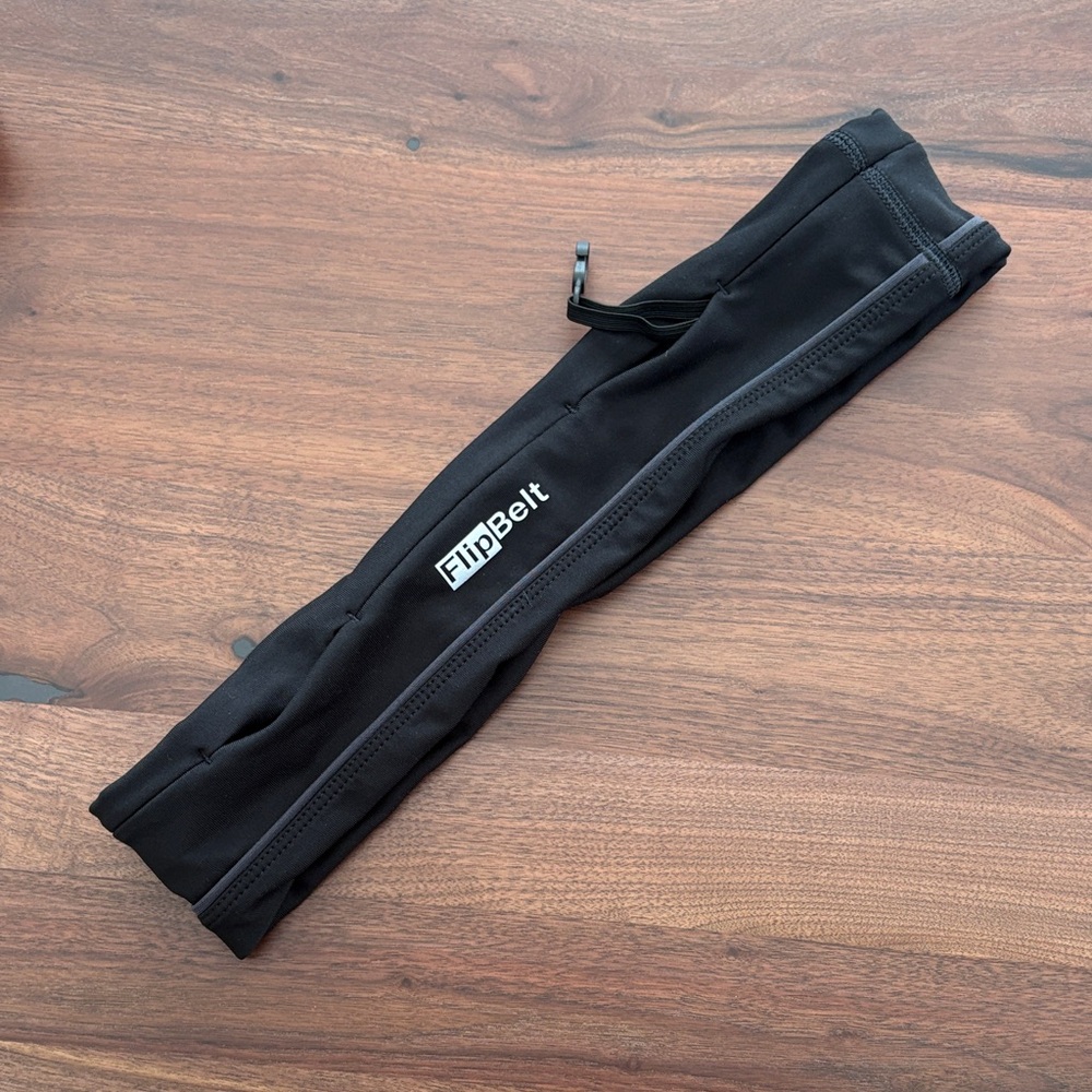 FlipBelt Black Running Waist Pack